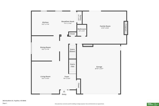 606 Woodbine Drive, Papillion, NE 68046