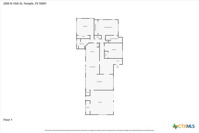 2305 N 15th Street, Temple, TX 76501