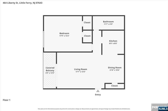 464 Liberty Street 205, Little Ferry, NJ 07643