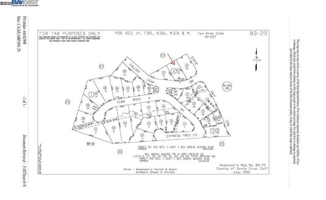 0 Fallen Leaf Dr, Boulder Creek, CA 95006