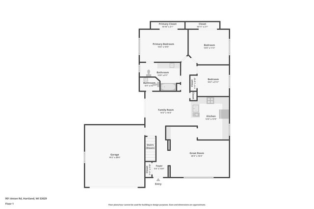 901 Anton ROAD, Hartland, WI 53029