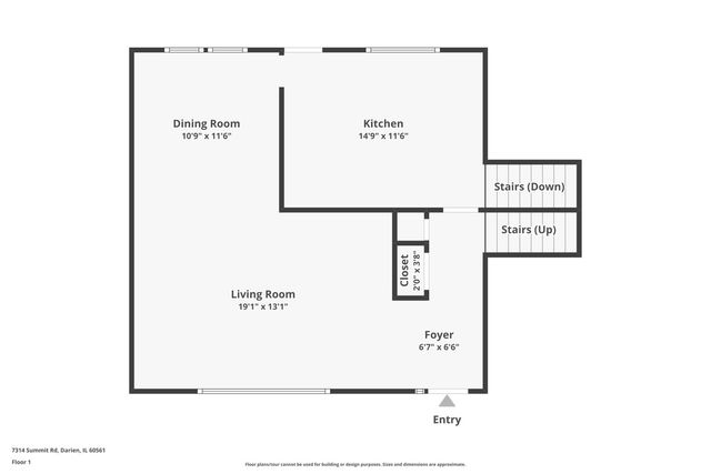 7314 Summit Road, Darien, IL 60561