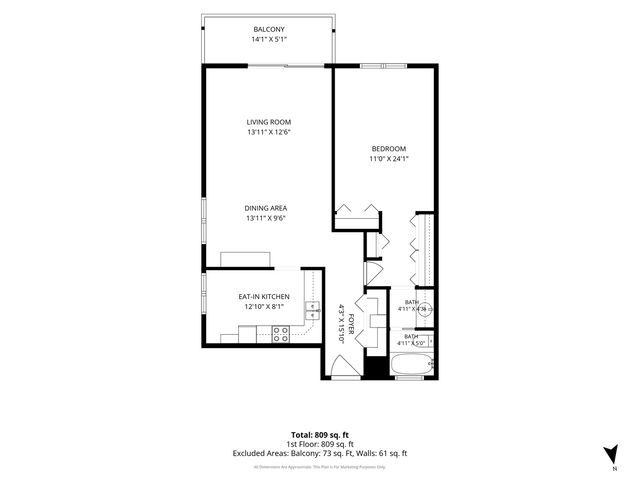 6359 N Ridge Avenue 206, Chicago, IL 60660
