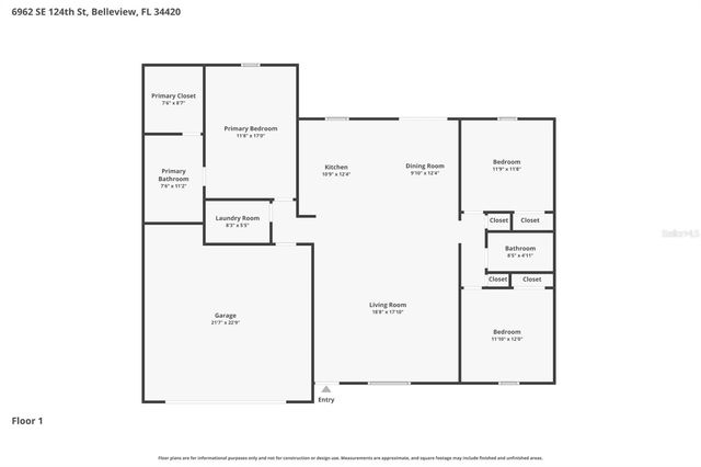 6962 SE 124TH STREET, Belleview, FL 34420