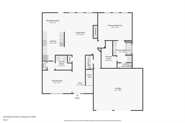 16210 Broken Timber Circle, Houston, TX 77095