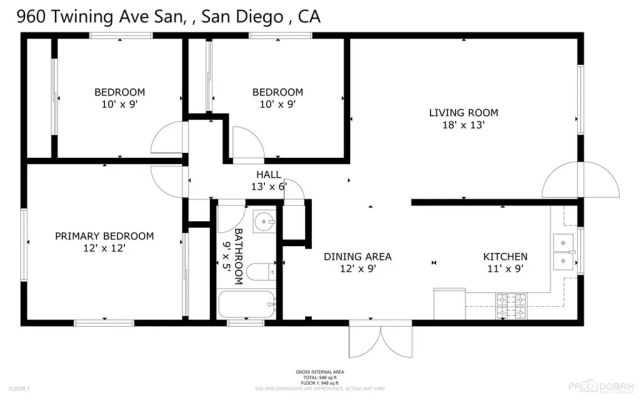 960 Twining Avenue, San Diego, CA 92154