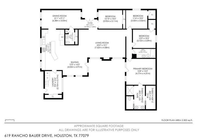 619 Rancho Bauer Drive, Houston, TX 77079