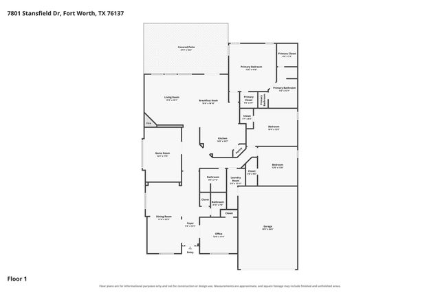 7801 Stansfield Drive, Fort Worth, TX 76137