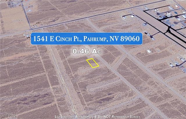 1541 East Cinch Place, Pahrump, NV 89060