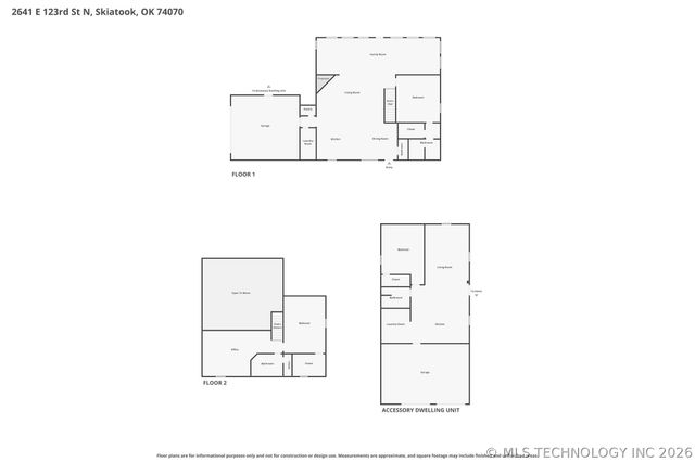 2641 E 123rd Street North N, Skiatook, OK 74070