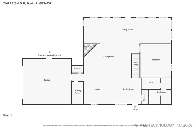 2641 E 123rd Street North N, Skiatook, OK 74070