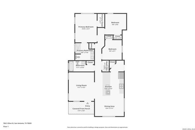 706 S OLIVE ST, San Antonio, TX 78203
