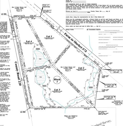 Lot 3 CR 220, Gainesville, TX 76240
