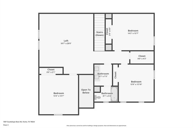 1007 Guadalupe Bass RD, Hutto, TX 78634