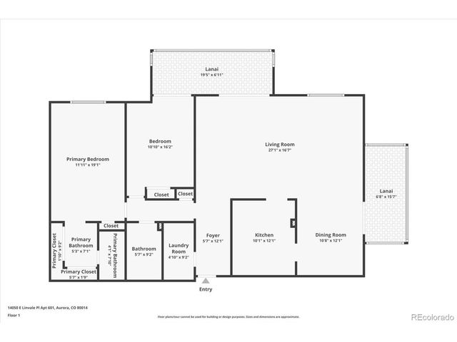 14050 E Linvale Pl 601, Aurora, CO 80014
