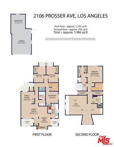 2106 Prosser Avenue, Los Angeles, CA 90025