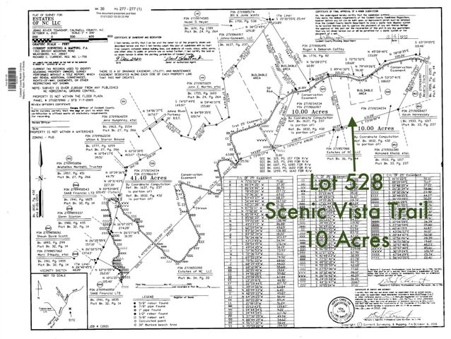 10 acres, Lot 528, Scenic Vista Trail 528, Lenoir, NC 28645