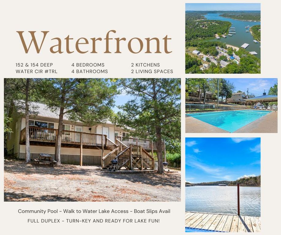 152 & 154 Deep Water Circle, Reeds Spring, MO 65737