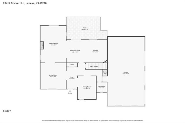 20414 Crickett Lane, Lenexa, KS 66220