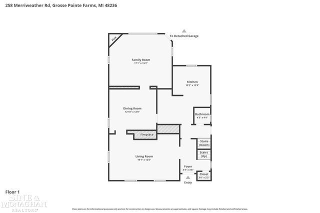 258 Merriweather Road, Grosse Pointe Farms, MI 48236