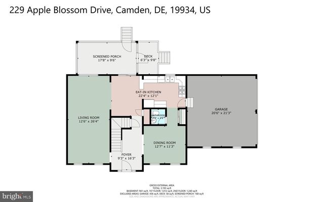 229 APPLE BLOSSOM DR, Camden Wyoming, DE 19934