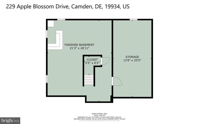 229 APPLE BLOSSOM DR, Camden Wyoming, DE 19934