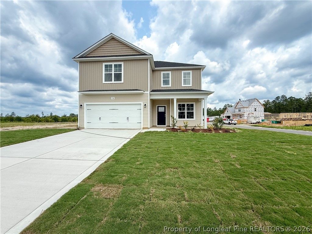 116 Ashley Heights (Lot 109) Drive, Aberdeen, NC 28315 — exterior