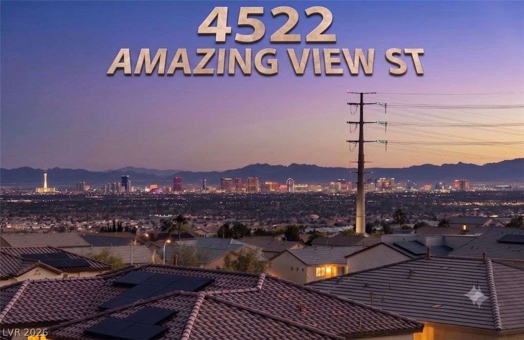 4522 Amazing View Street, Las Vegas, NV 89129