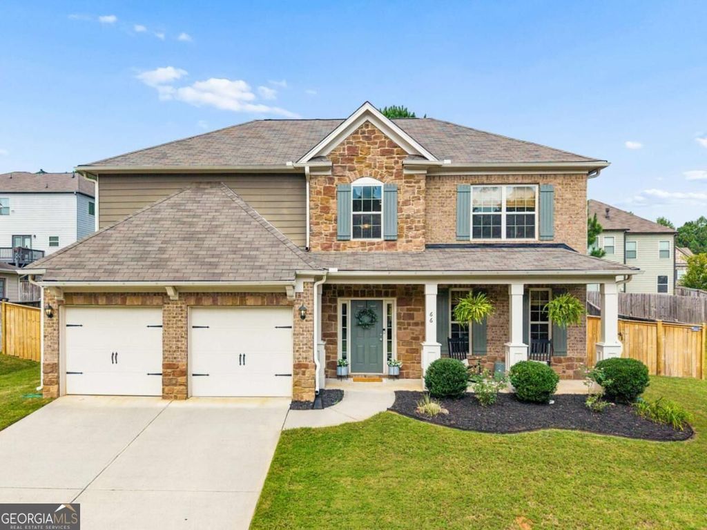 66 Rushing Creek Trail, Dallas, GA 30132 — exterior