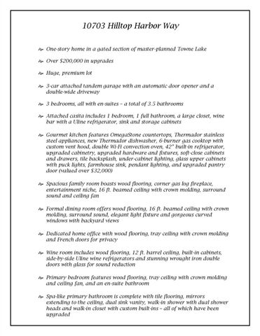 10703 Hilltop Harbor Way, Cypress, TX 77433