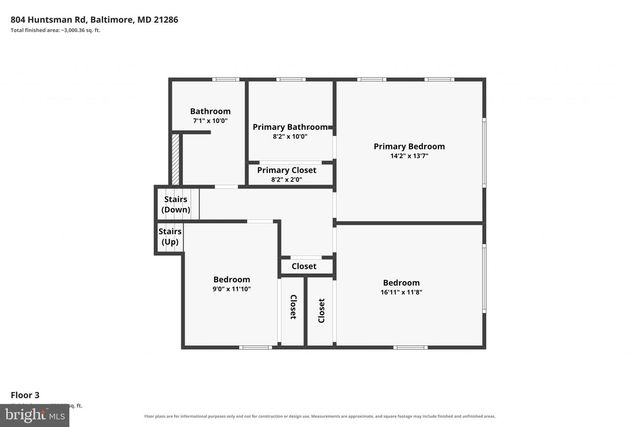 804 HUNTSMAN RD, Baltimore, MD 21286