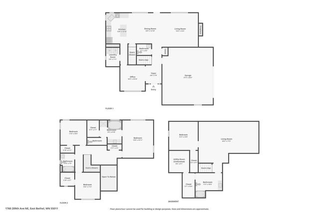 1760 209th Avenue NE, East Bethel, MN 55011