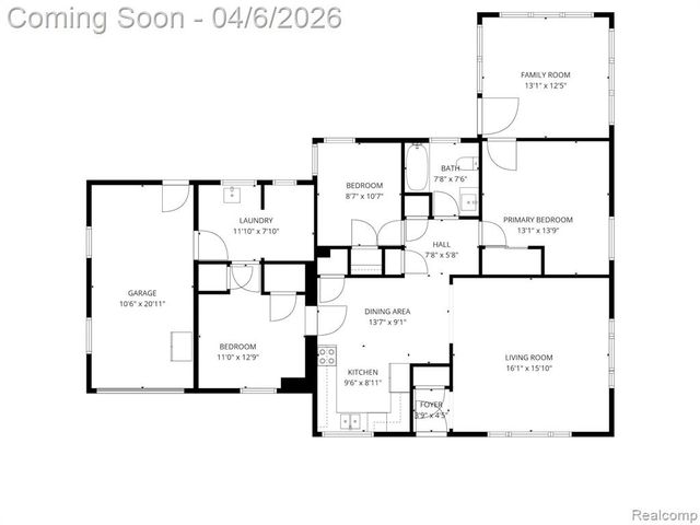 8283 Russell Street, Shelby Twp, MI 48317