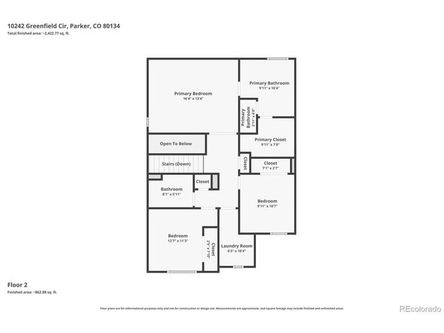 10242 Greenfield Cir, Parker, CO 80134