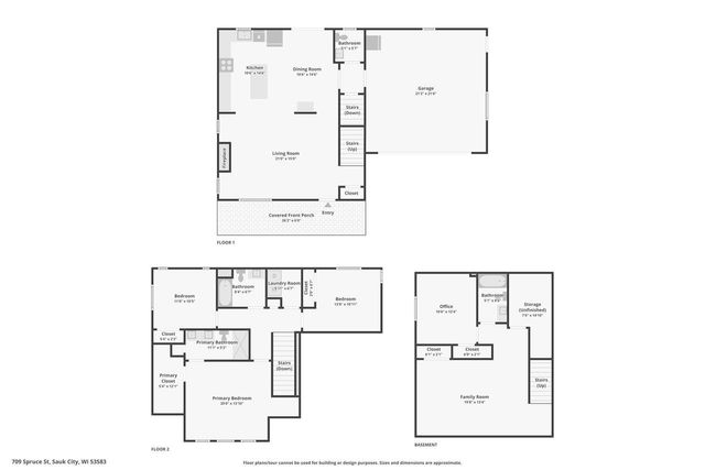 709 Spruce Street, Sauk City, WI 53583