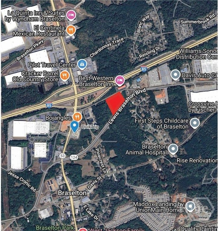 Image 1 of property listing at 00 Zion Church & Hwy 124 Road, Braselton, GA 30517