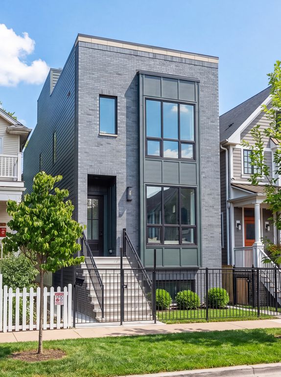 3041 N Leavitt Street, Chicago, IL 60618 — exterior