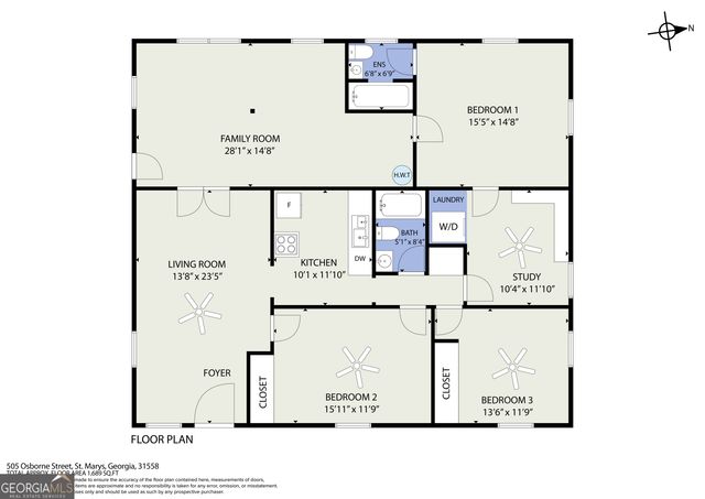 505 Osborne Street, St. Marys, GA 31558