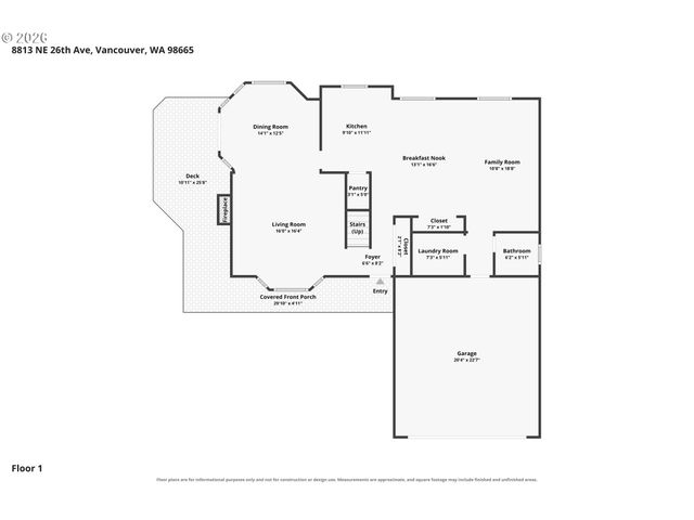 8813 Ne 26TH Ave, Vancouver, WA 98665