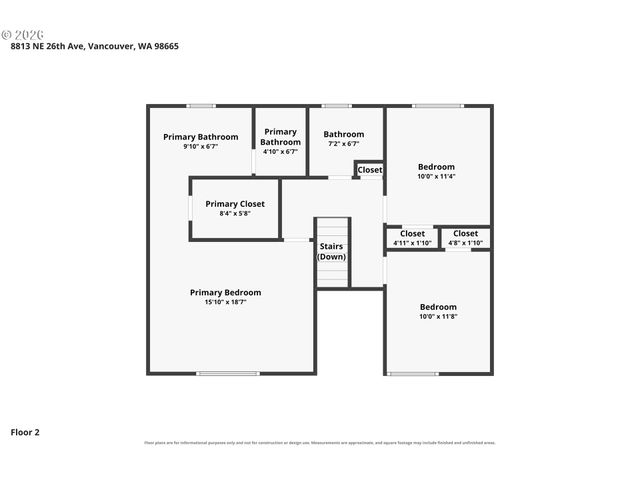 8813 Ne 26TH Ave, Vancouver, WA 98665