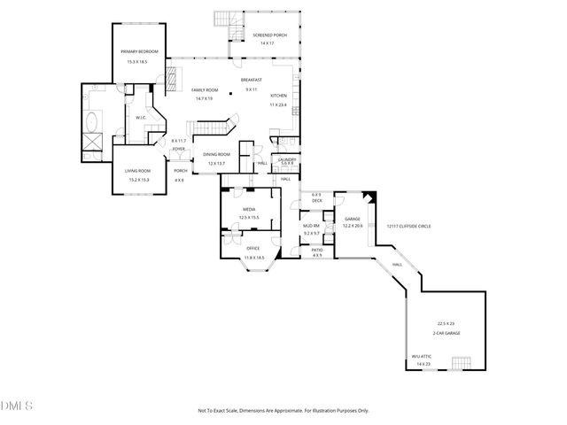 12117 Cliffside Circle, Raleigh, NC 27609