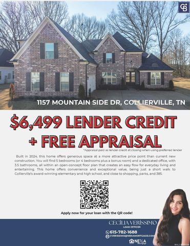 1157 MOUNTAIN SIDE DR, Collierville, TN 38017
