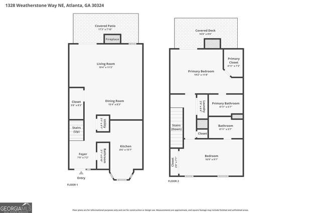 1328 Weatherstone Way NE, Atlanta, GA 30324