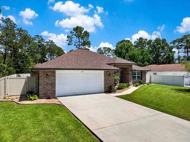 118 RYBERRY DRIVE, Palm Coast, FL 32164