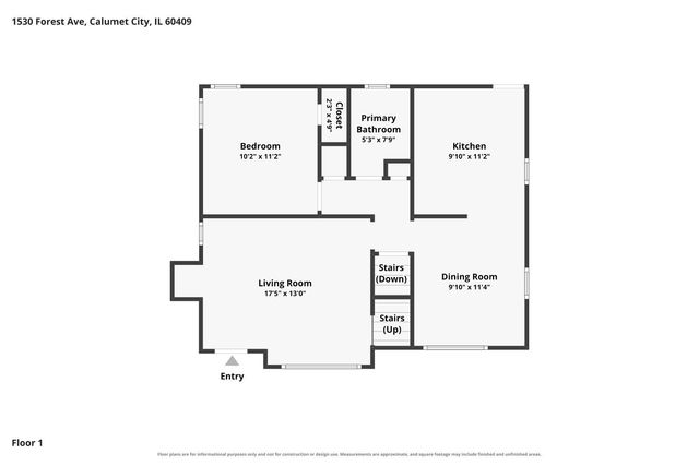 1530 Forest Avenue, Calumet City, IL 60409