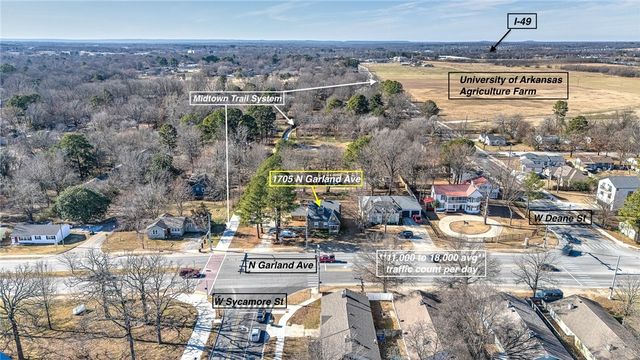 1705 N Garland Avenue, Fayetteville, AR 72703