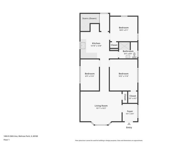 1404 N 36th Avenue, Melrose Park, IL 60160