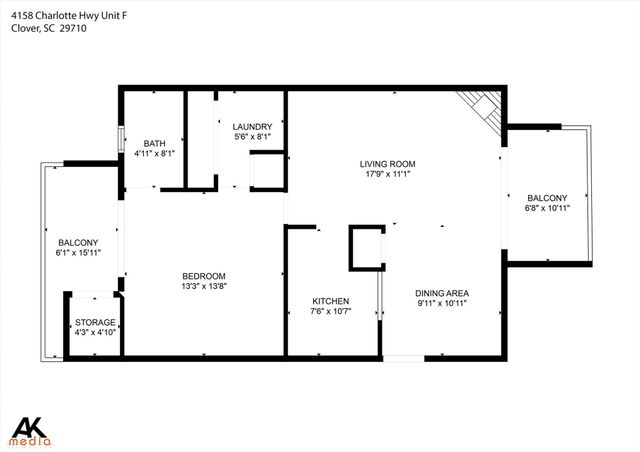 4158 Charlotte Highway F, Clover, SC 29710