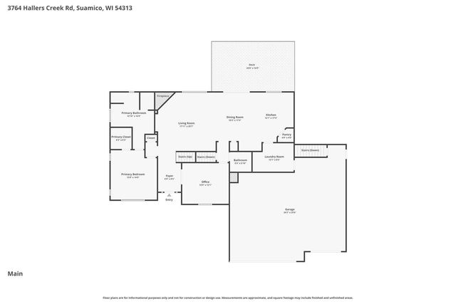 3764 HALLERS CREEK ROAD, Suamico, WI 54313