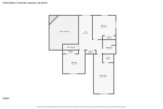 3764 HALLERS CREEK ROAD, Suamico, WI 54313